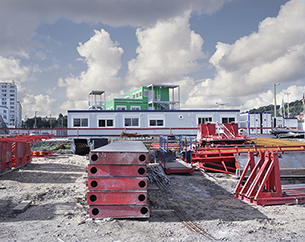 CHANTIER stade Océane<BR> Le Havre