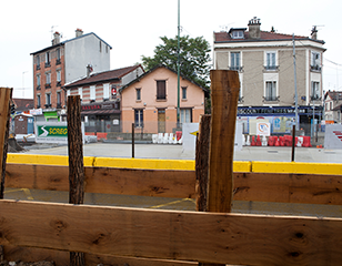 Reportage chantiers<Br>construction de la ligne 5 à Saint-Denis